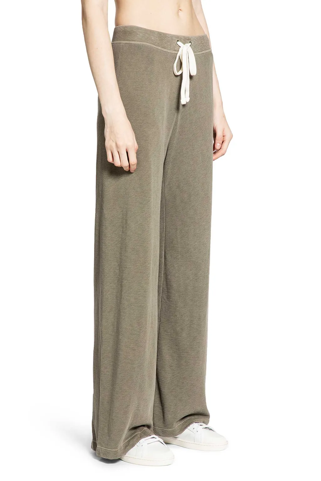 Drawstring Wide-Leg Trousers
