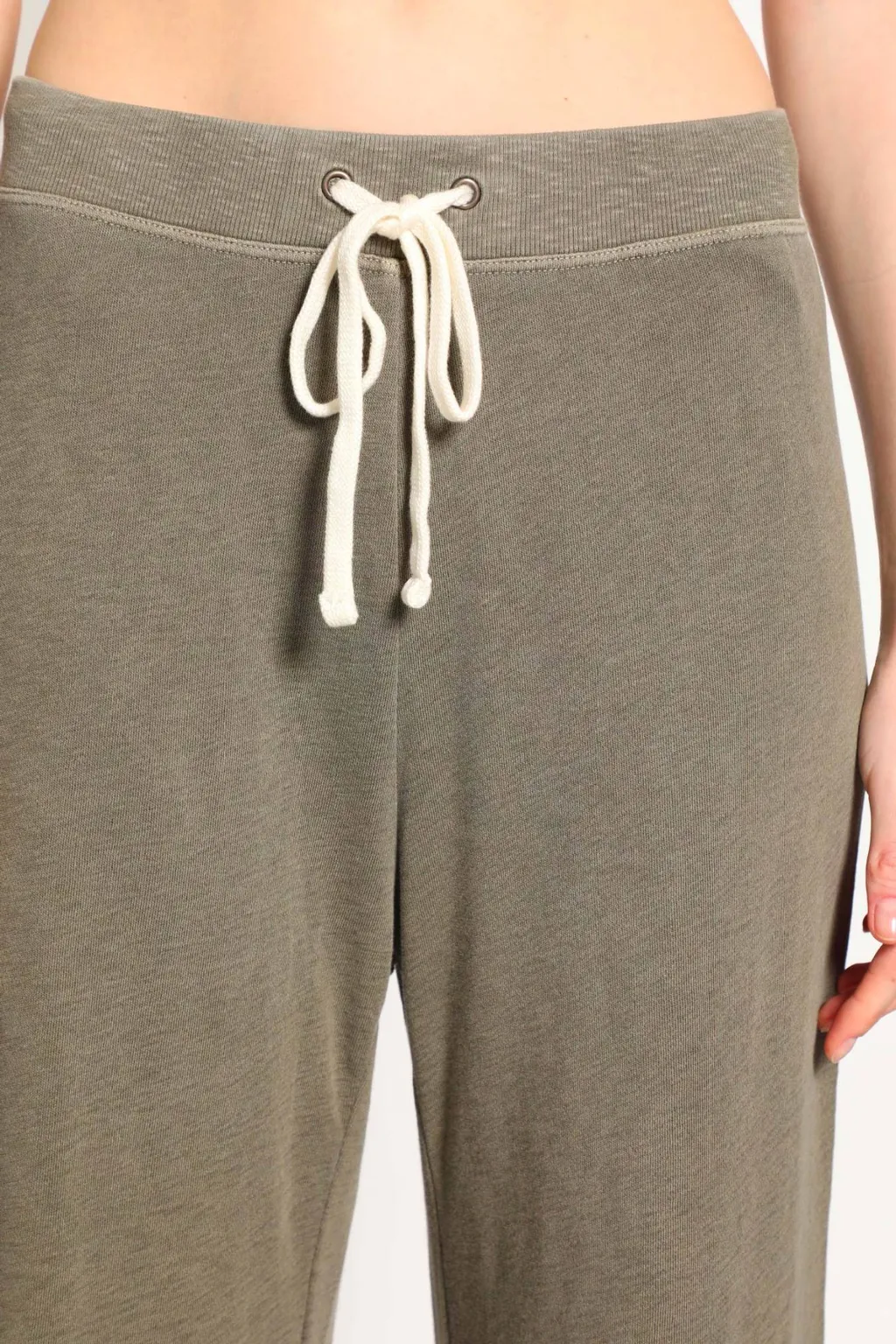 Drawstring Wide-Leg Trousers