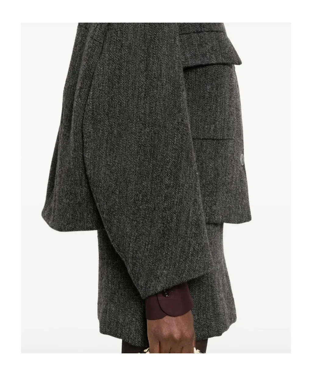 Button-Fastening Patch-Pocket Jacket