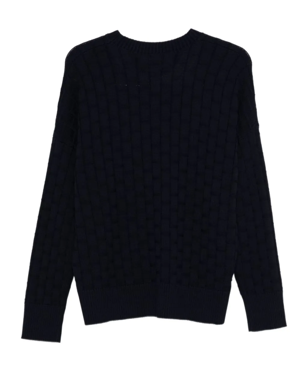 Plan C Ribbed Pullover Knitwear