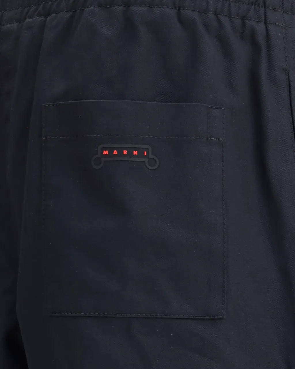 Marni Logo Detailed Straight-Leg Trousers