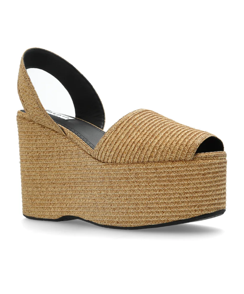 120Mm Platform Wedge Pumps