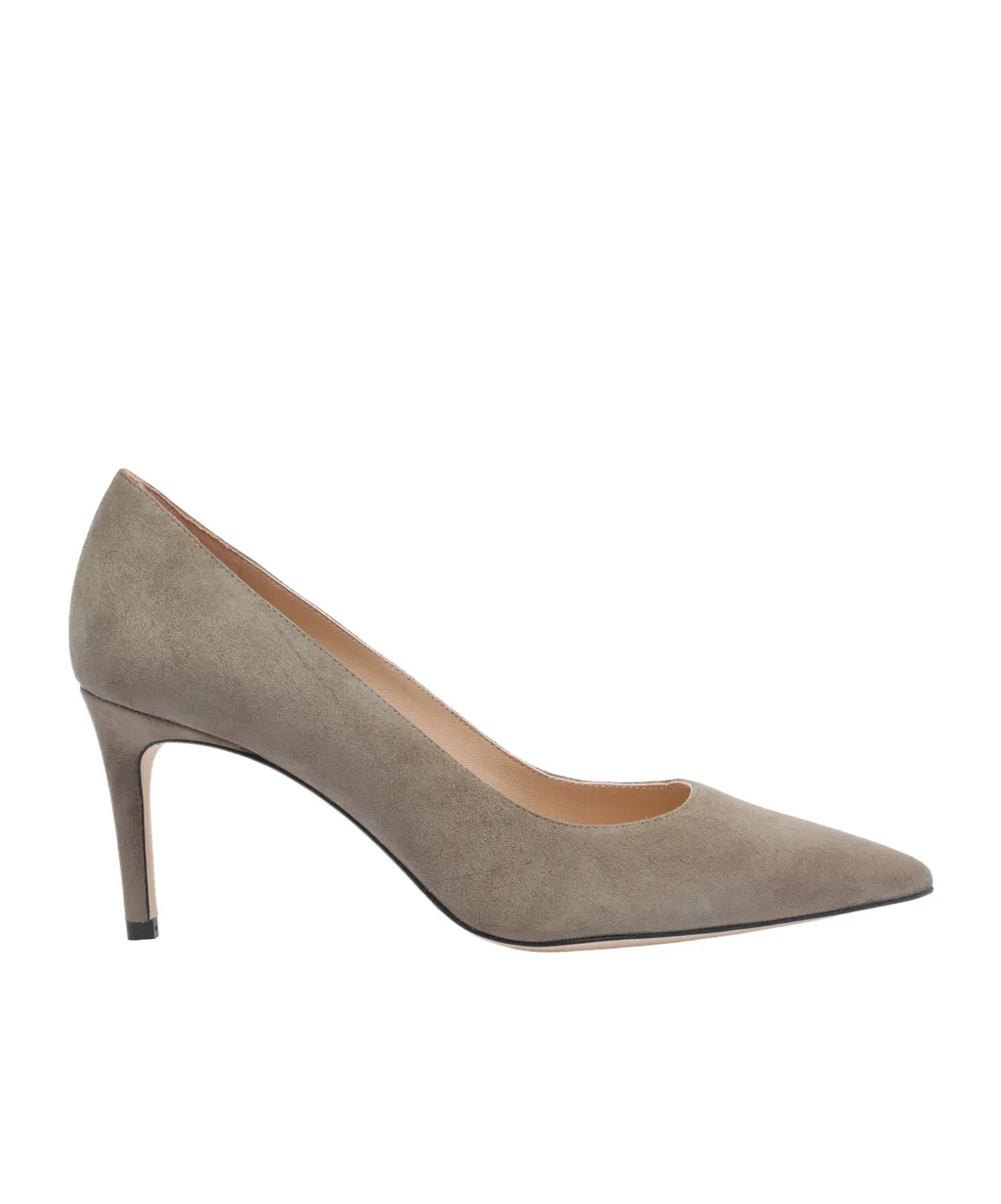 75Mm Suede Pumps