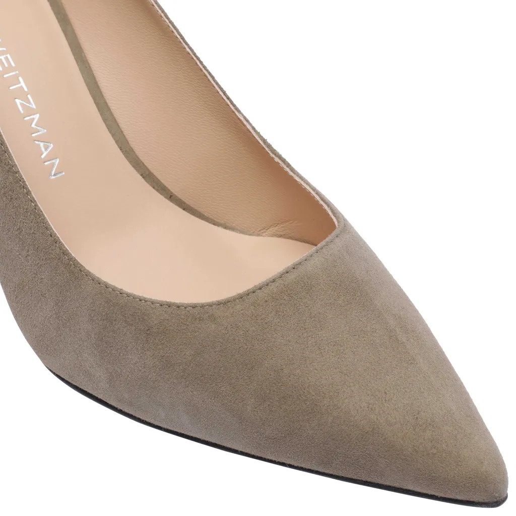 75Mm Suede Pumps