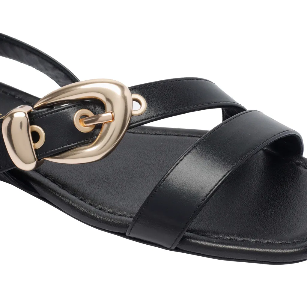 Buckle Flat Sandals