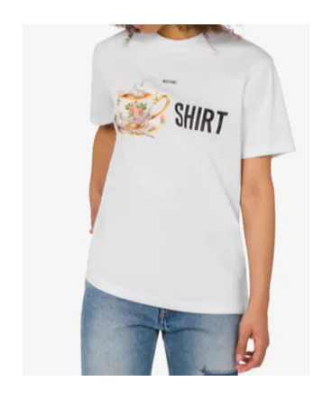 Moschino Graphic Printed Crewneck T-Shirt