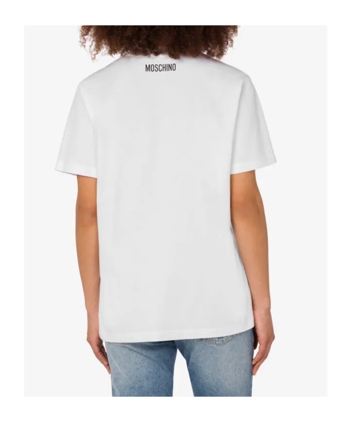 Moschino Graphic Printed Crewneck T-Shirt
