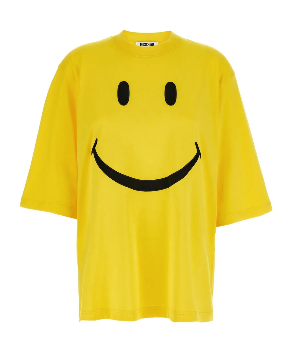 Moschino Smiley Jersey T-Shirt
