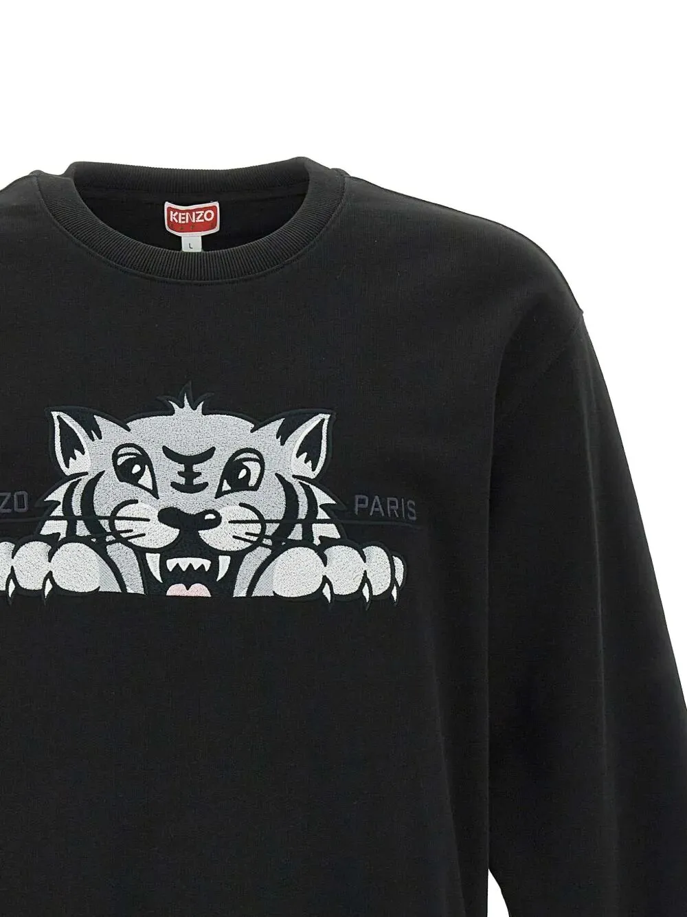Kenzo Tiger Embroidered Crewneck Sweatshirt