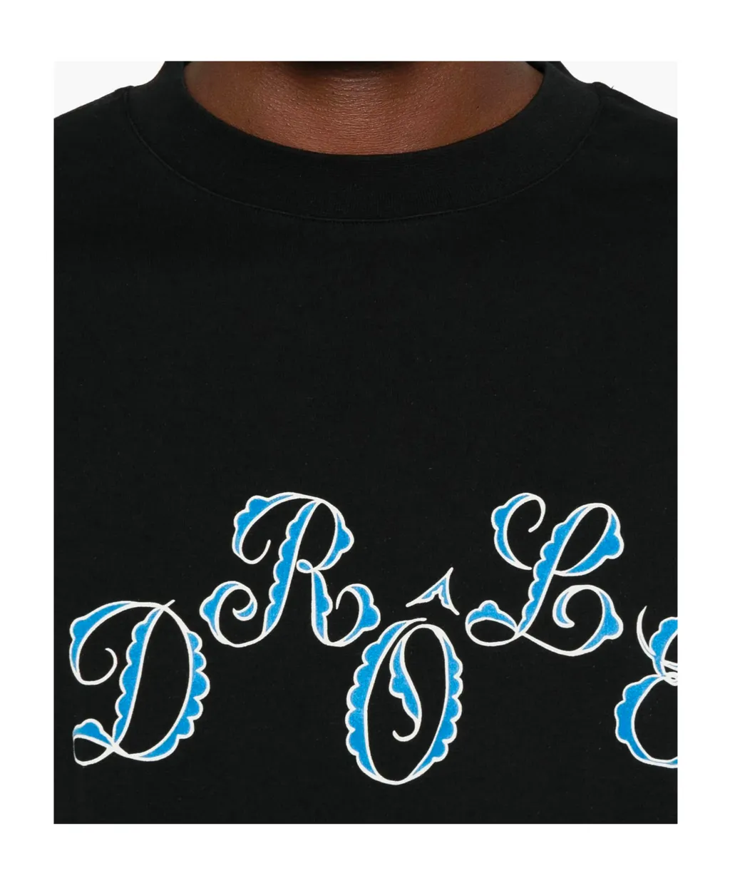 DrÔLe De Monsieur Logo Printed T-Shirt