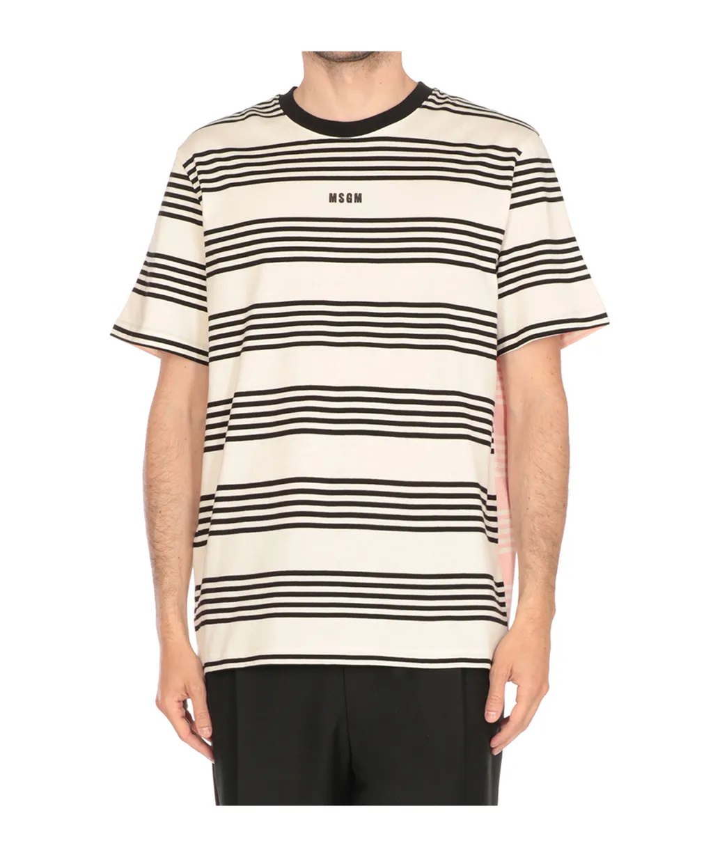 Msgm Striped T-Shirt