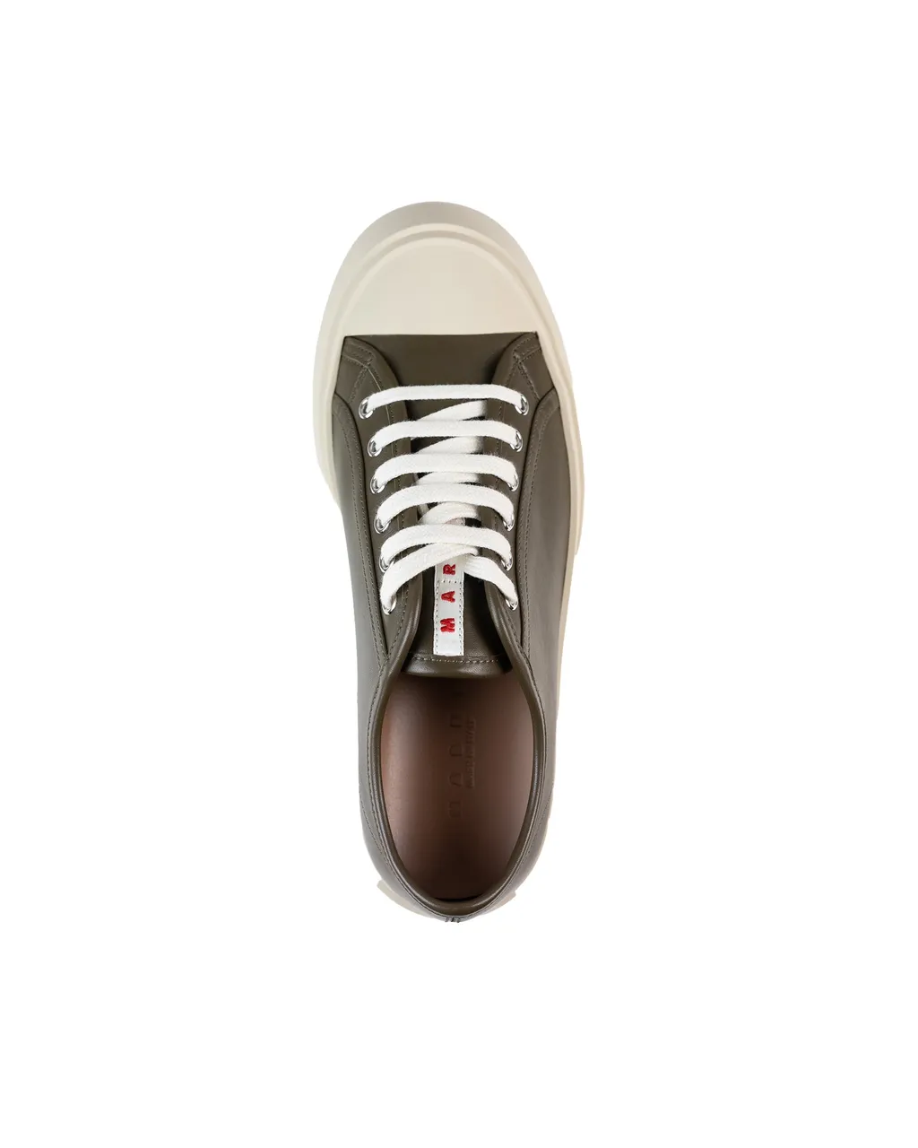 Marni Logo Patch Lace-Up Sneakers