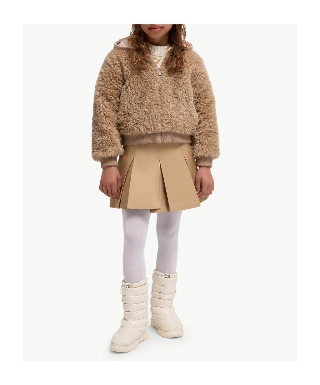 Moncler Enfant Teddy Zip-Up Hoodie