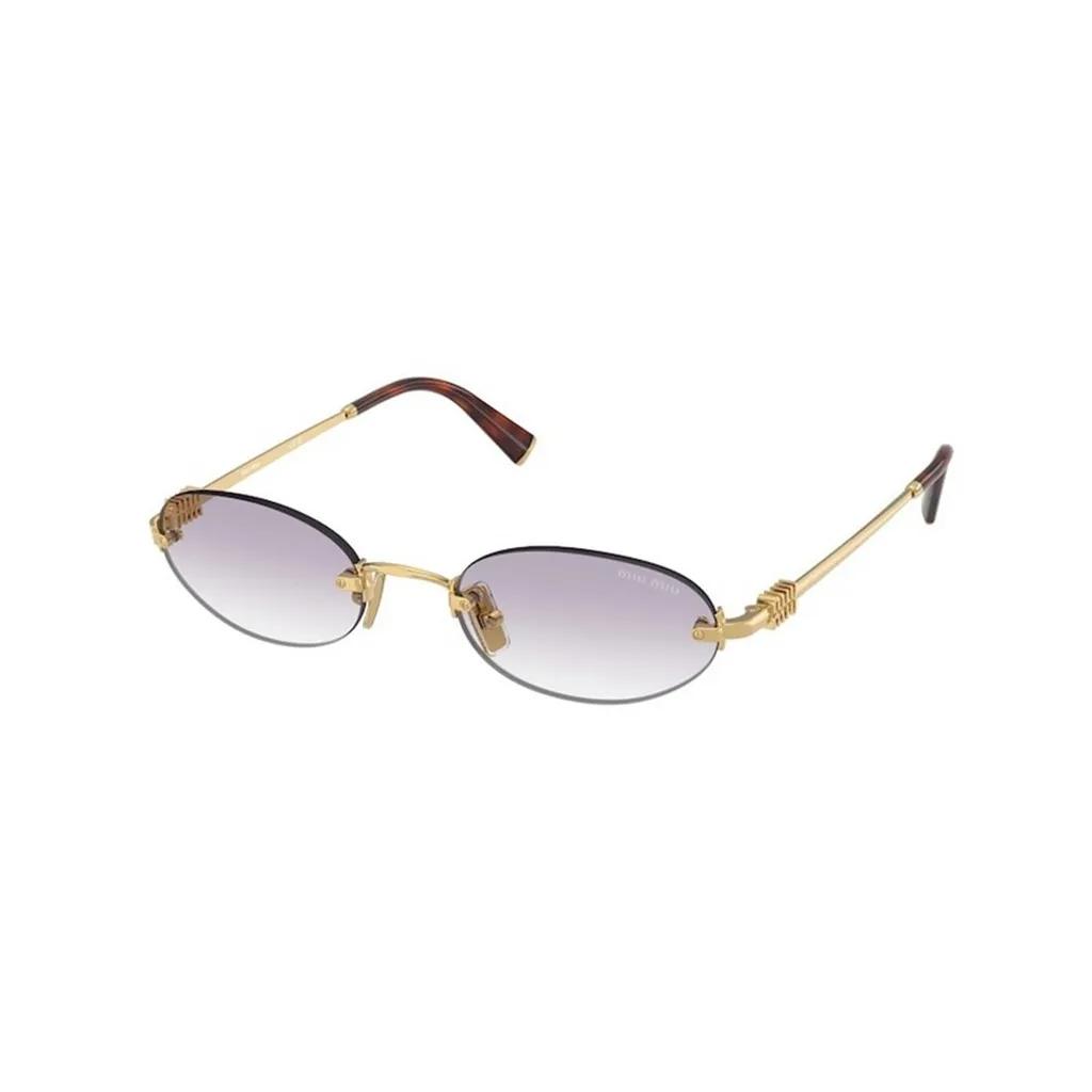 Miu Miu Eyewear Oval Frame Sunglasses
