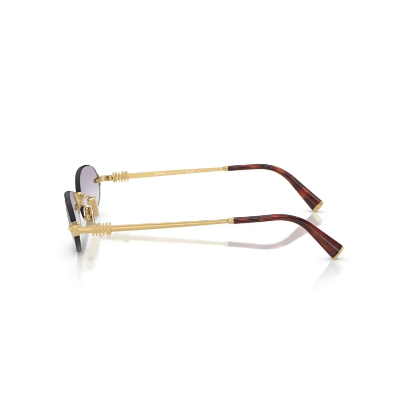 Miu Miu Eyewear Oval Frame Sunglasses