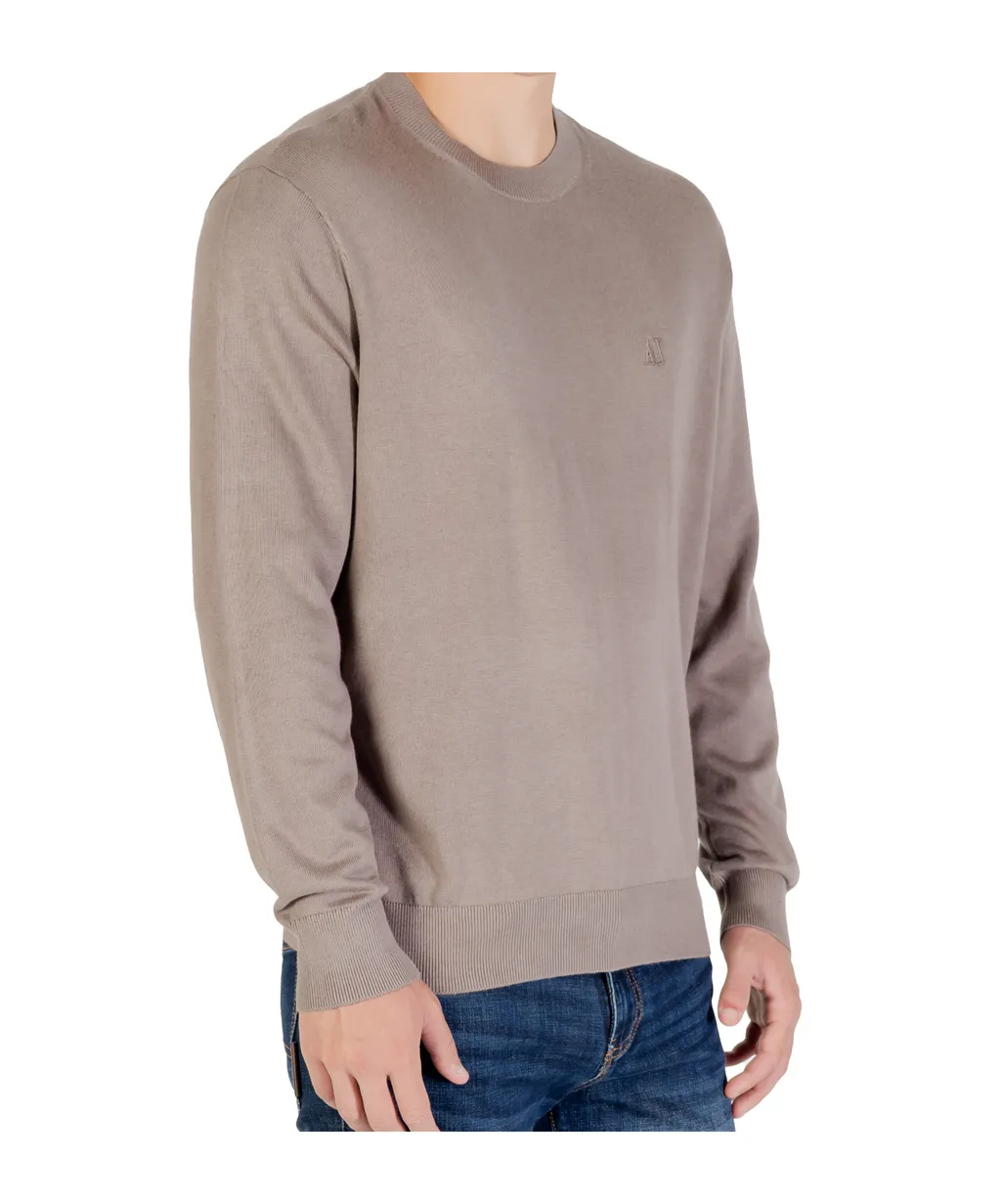 Long-Sleeved Knitted Shirt
