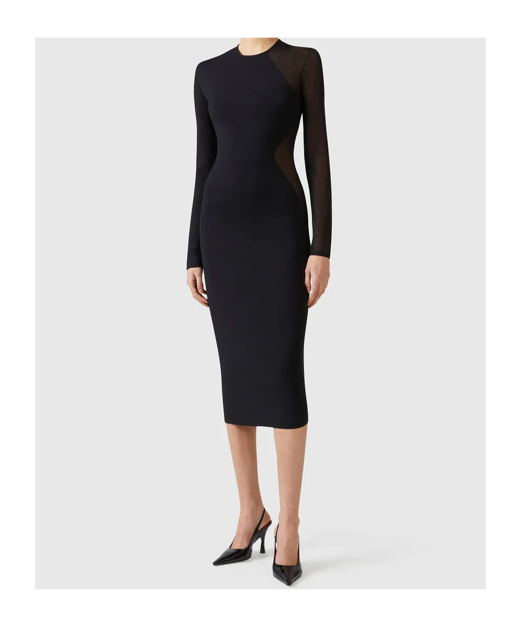 Miracle Long-Sleeve Compact-Knit Dress