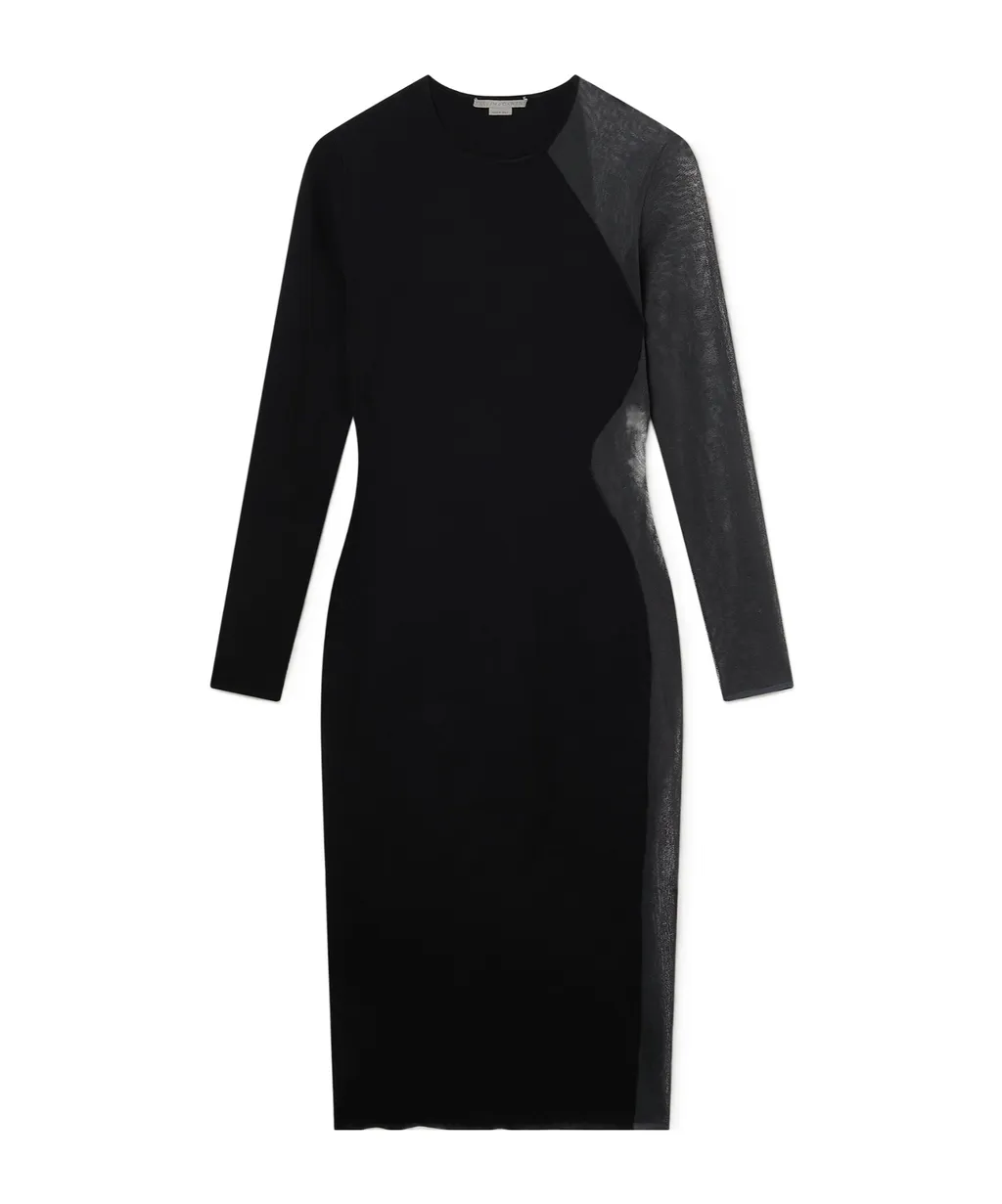 Miracle Long-Sleeve Compact-Knit Dress
