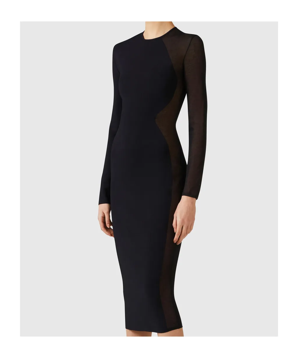 Miracle Long-Sleeve Compact-Knit Dress