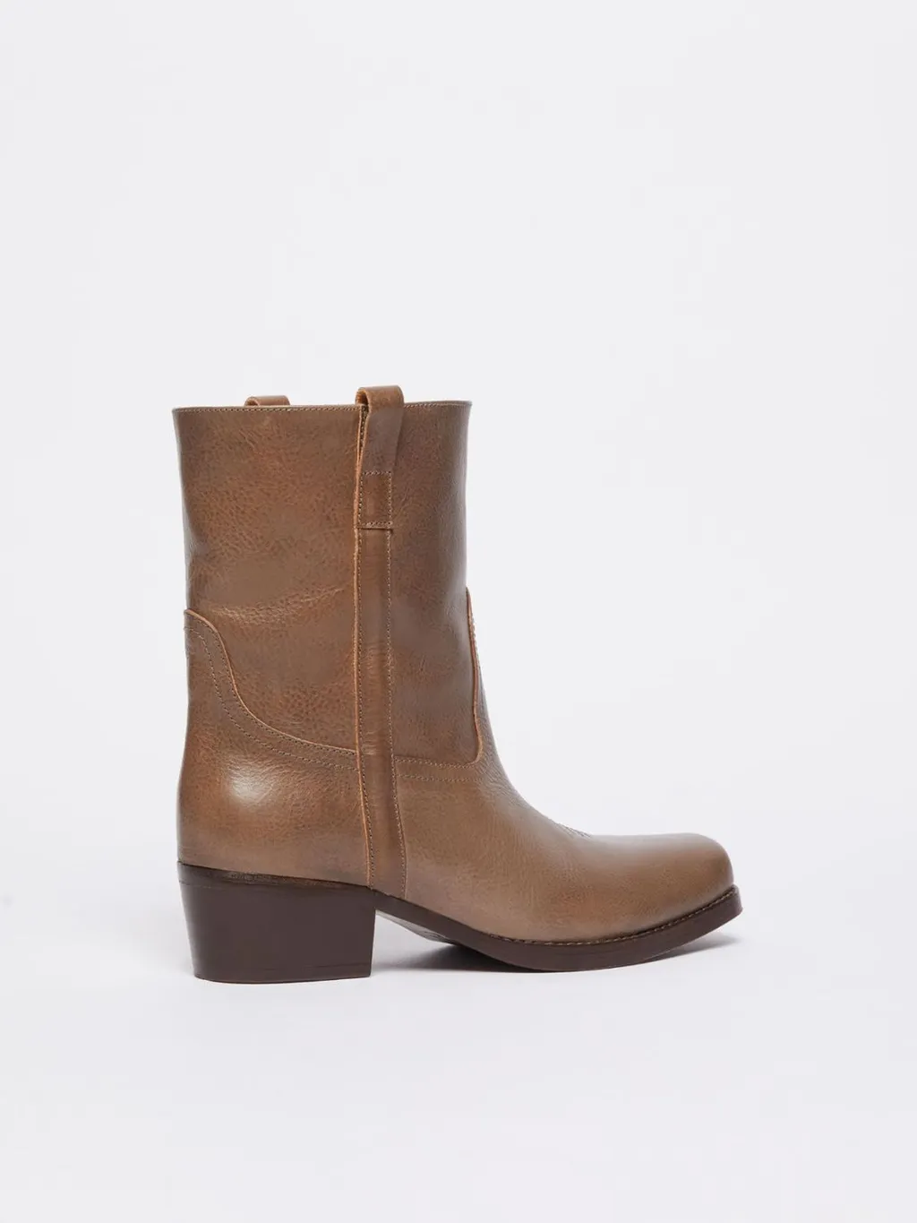 Square Toe Ankle Boots