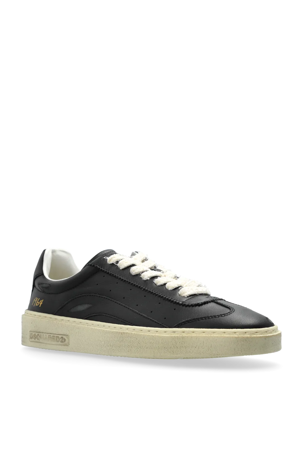 Dsquared2 Rider Distressed Low Up Sneakers
