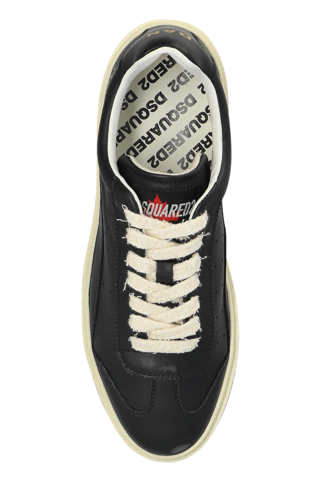 Dsquared2 Rider Distressed Low Up Sneakers