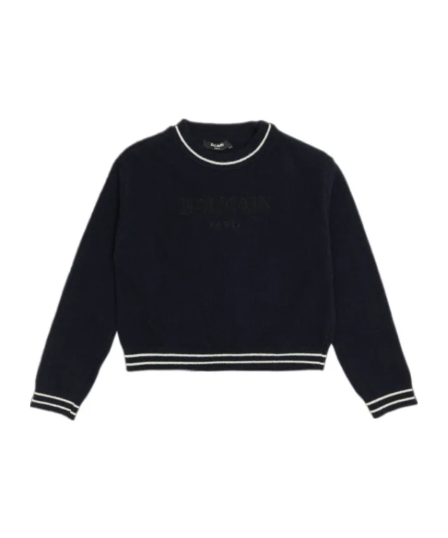 Balmain Kids Knitted Jumper