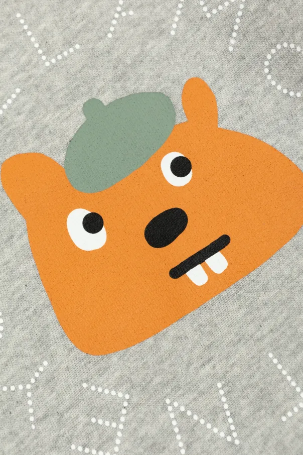 Stella Mccartney Kids Animal Patterned Crewneck Sweatshirt