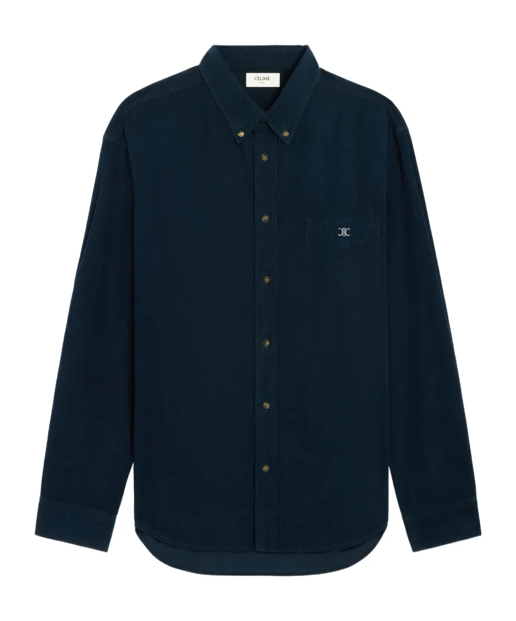 Relaxed Shirt In Corduroy