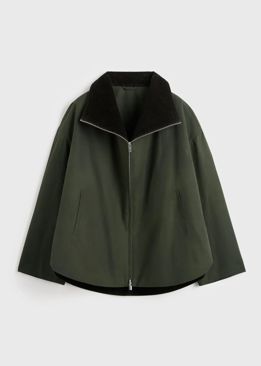 TotÊMe Long Sleeved Corduroy-Collar Jacket