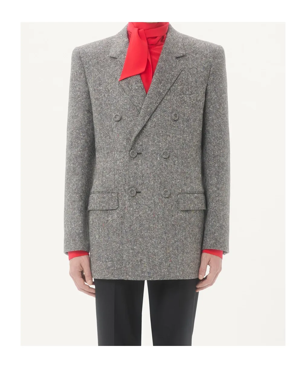 Valentino Double-Breasted Long-Sleeved Blazer