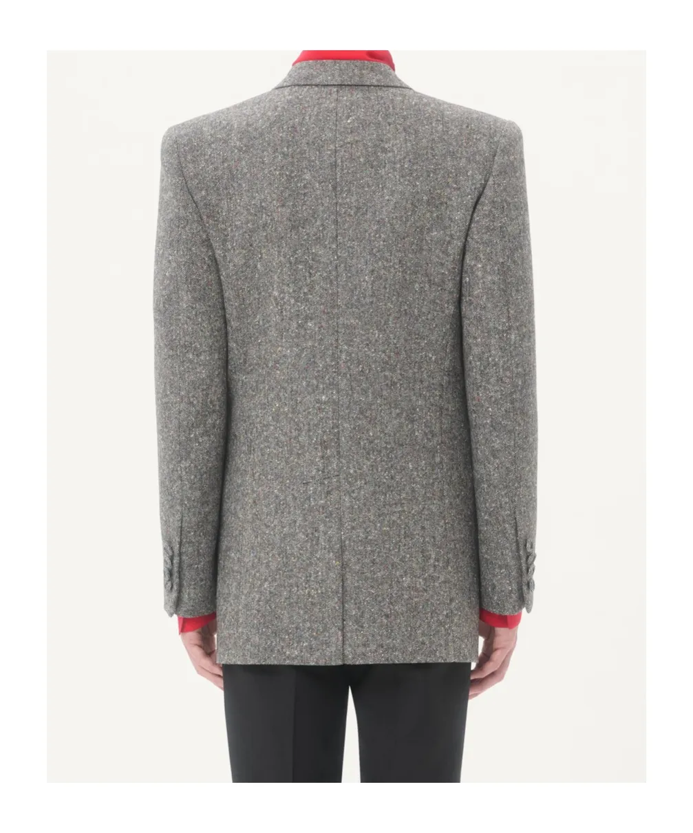 Valentino Double-Breasted Long-Sleeved Blazer