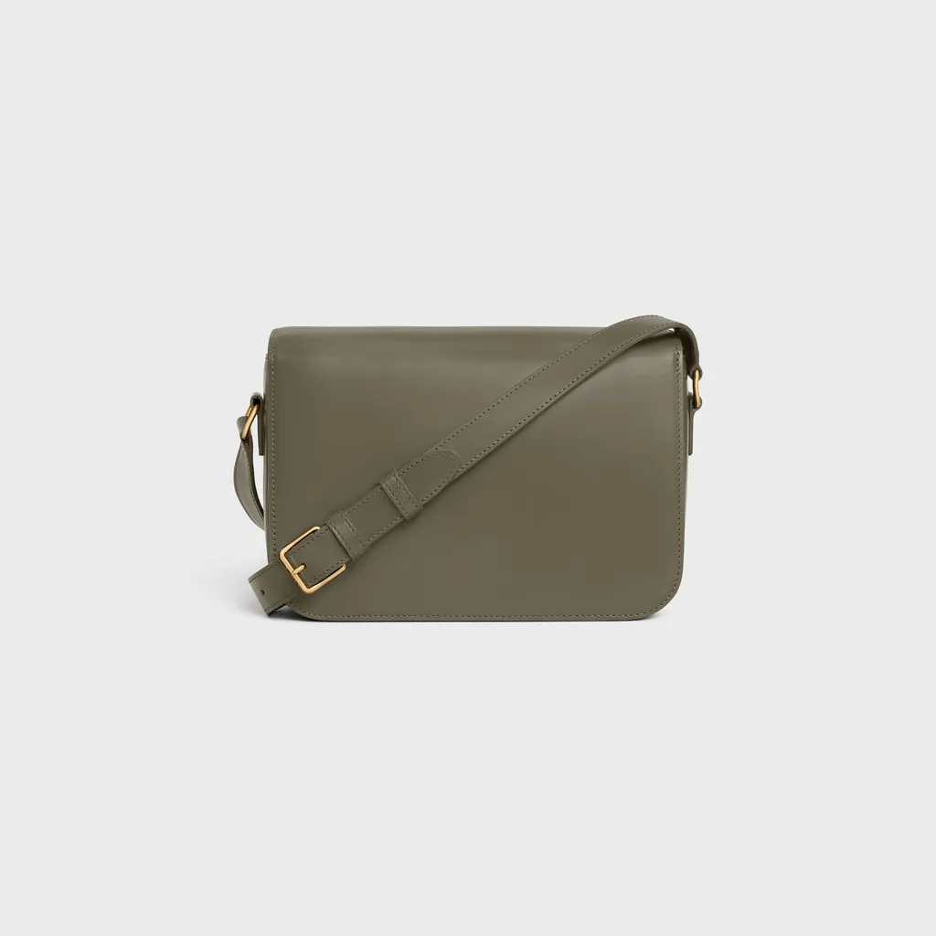 Classique Triomphe Bag In Shiny Calfskin