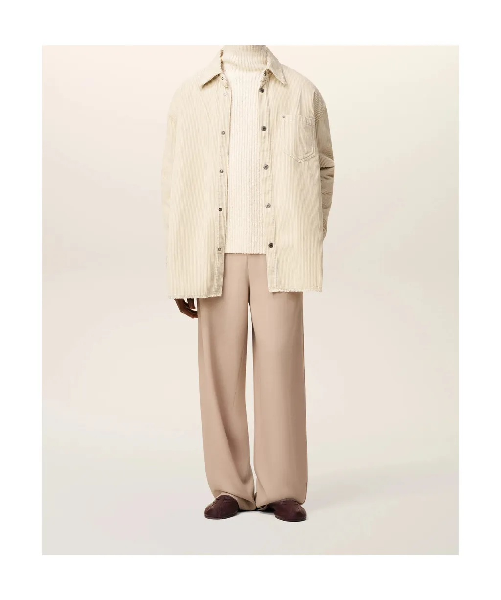 Ami Paris Corduroy Velvet Overshirt