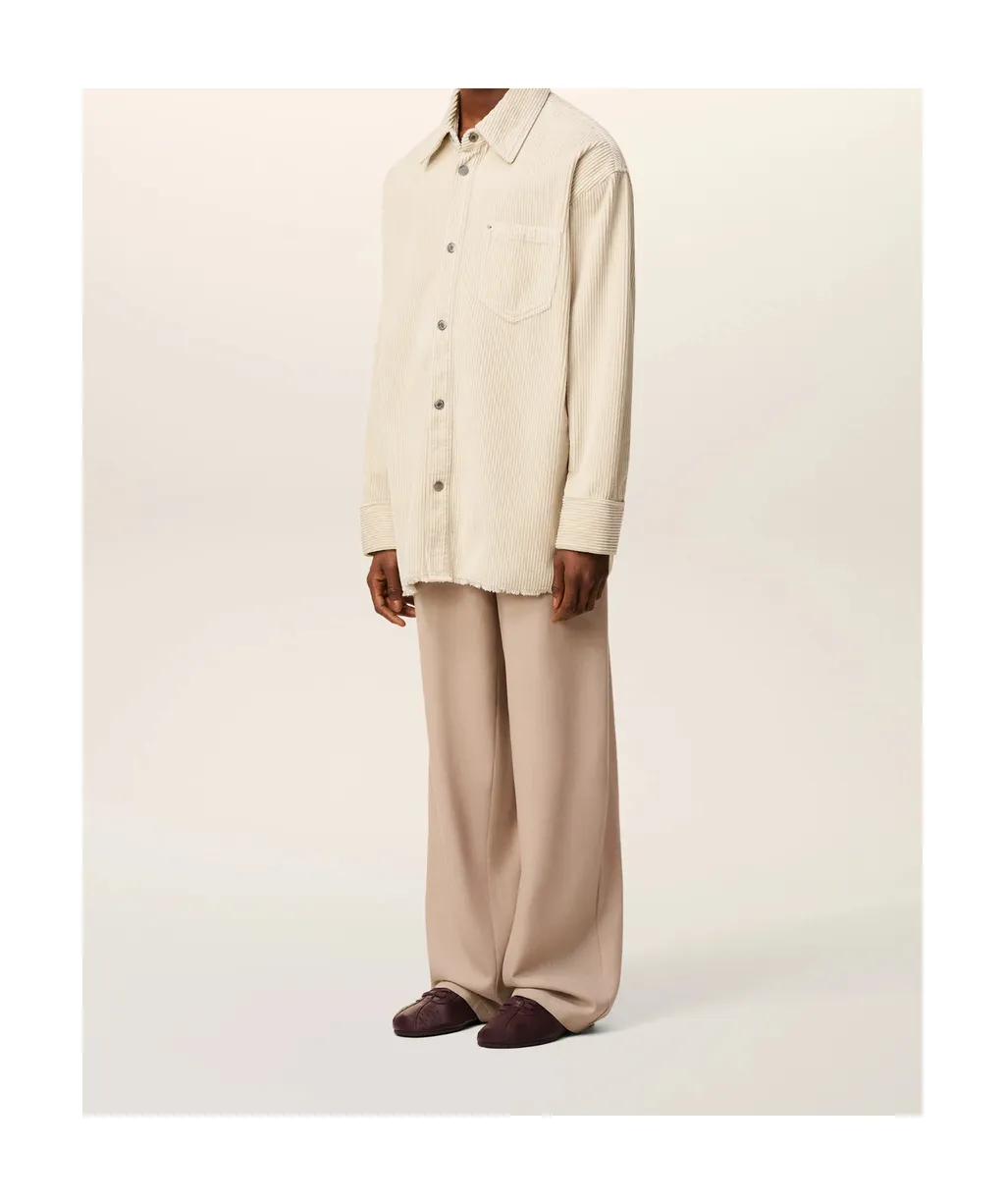 Ami Paris Corduroy Velvet Overshirt