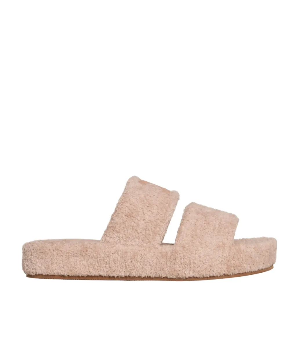 Triomphe Open-Toe Slippers