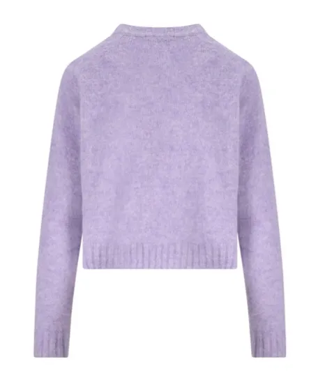 Crewneck Sweater In Shetland Wool
