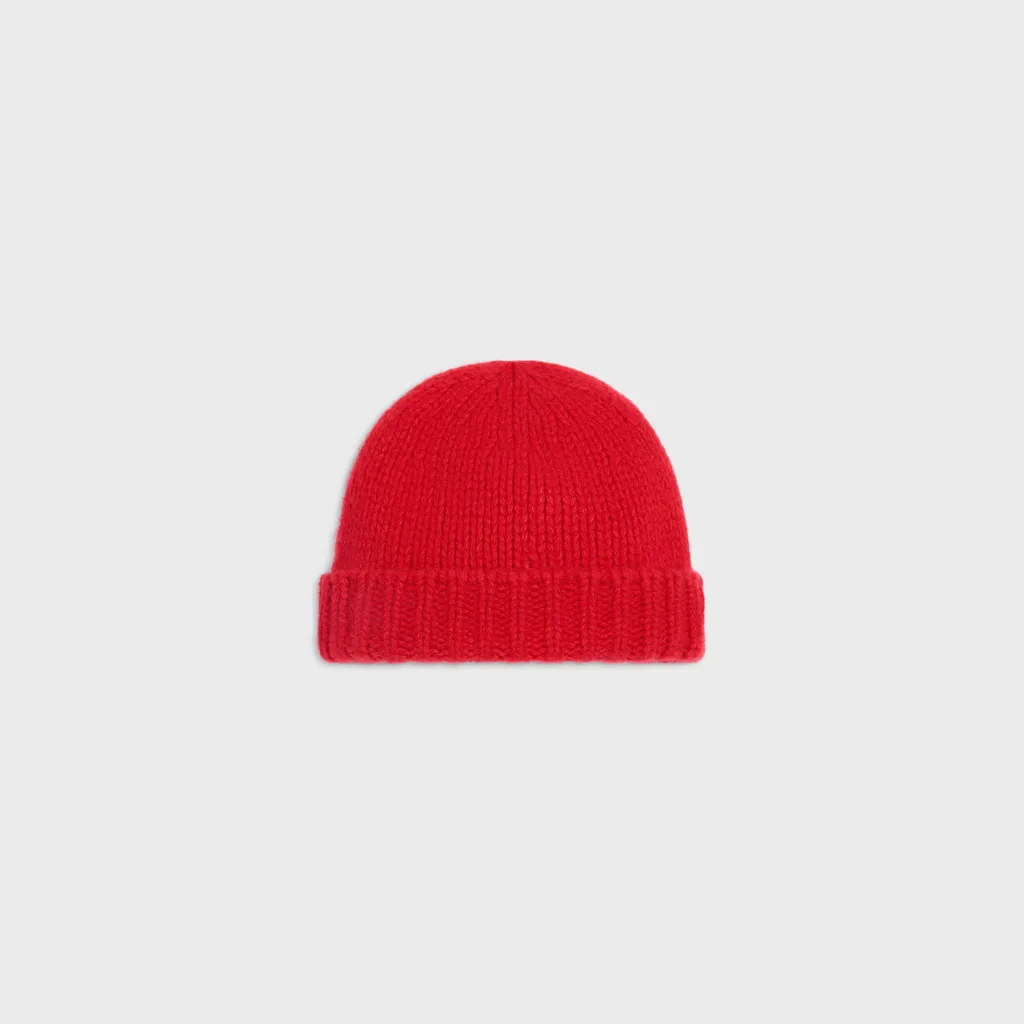 Triomphe Beanie In Cashmere And Silk