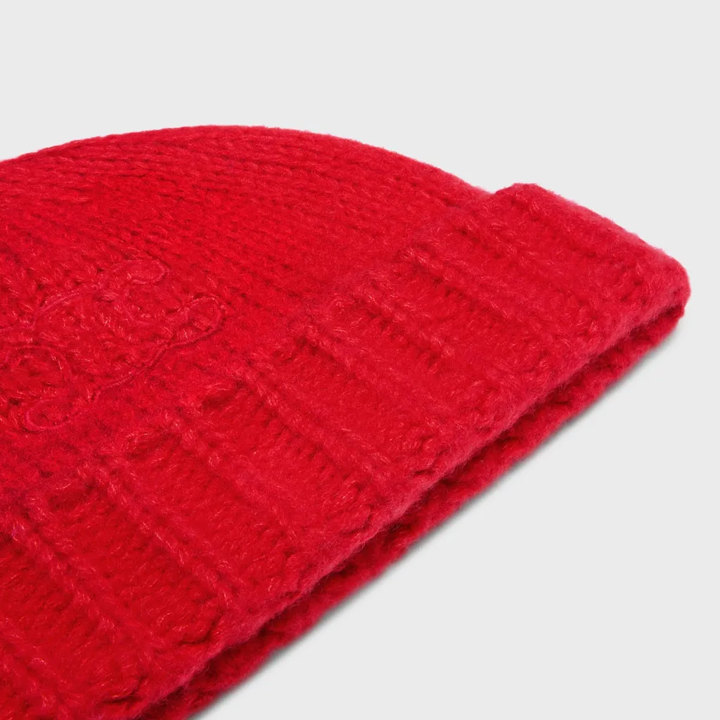 Triomphe Beanie In Cashmere And Silk