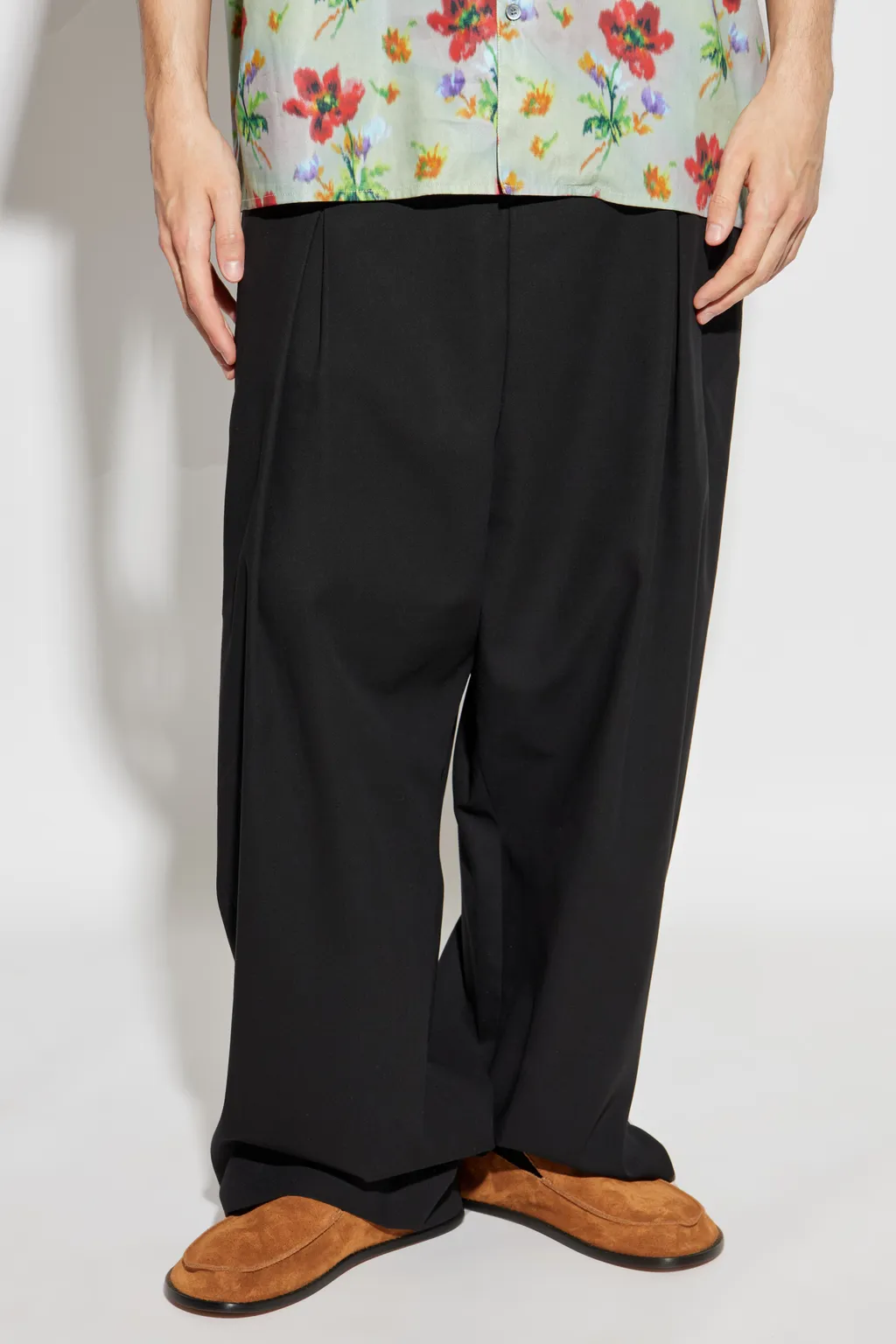 Pleated Casual Pants