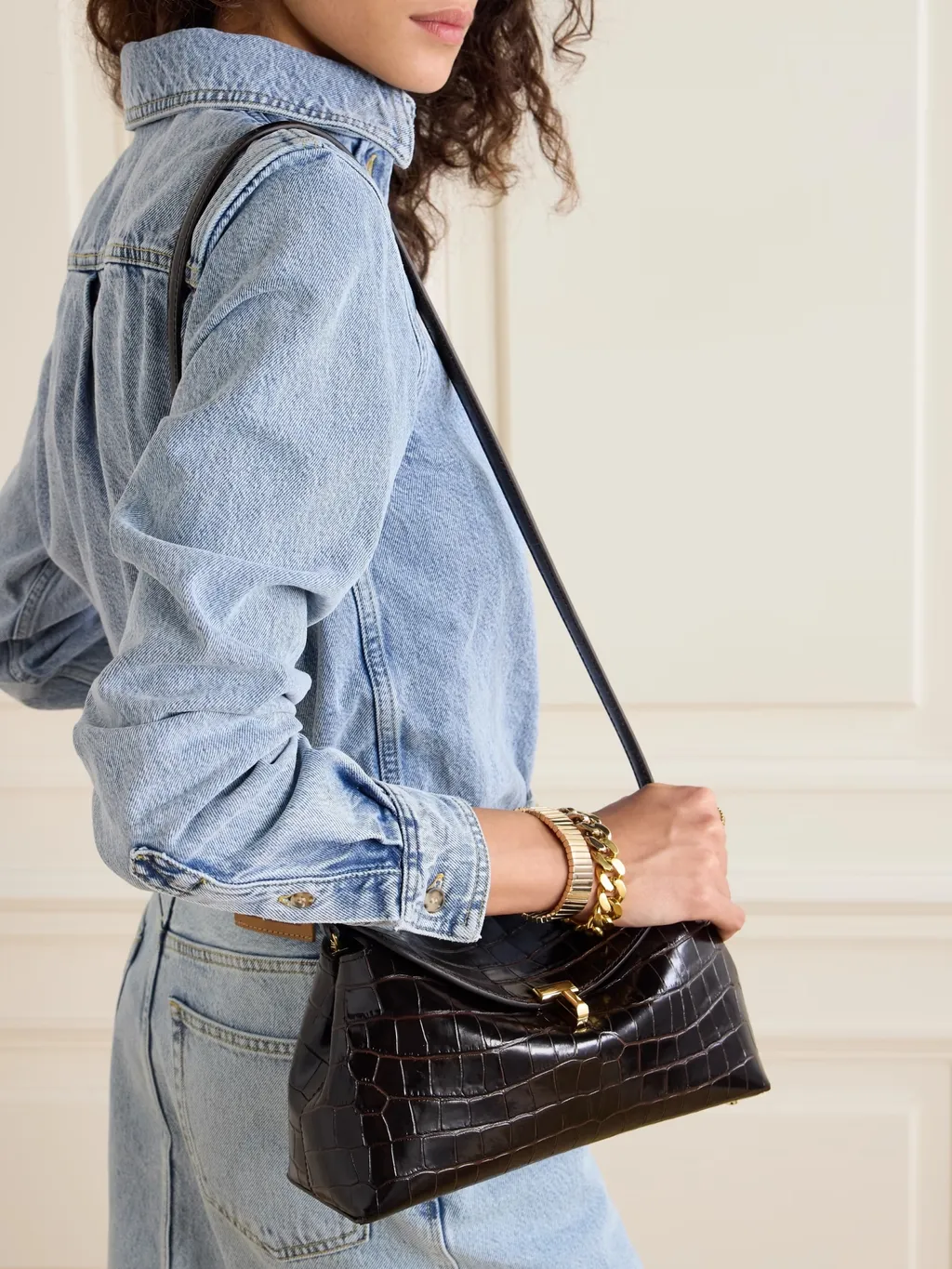 T-Lock Clutch Bag