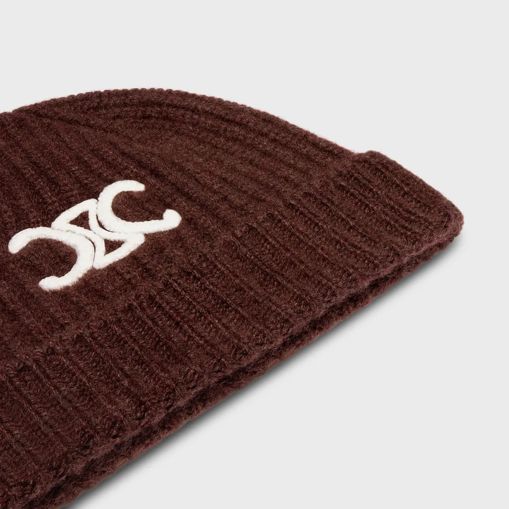 Triomphe Beanie In Seamless Cashemire