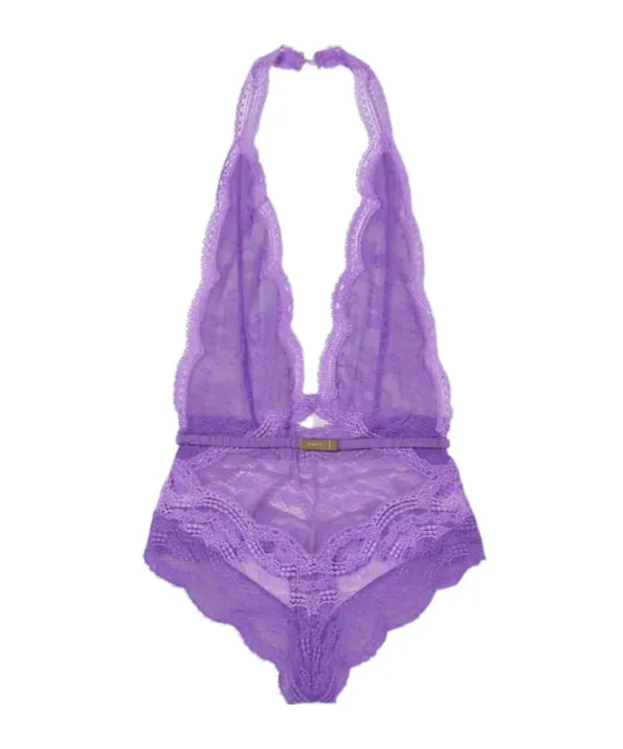 Gucci Floral Lace Tulle Bodysuit