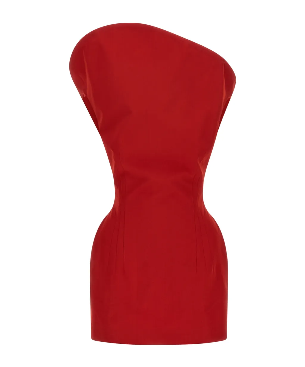 Magda Butrym Sculpted Mini Dress
