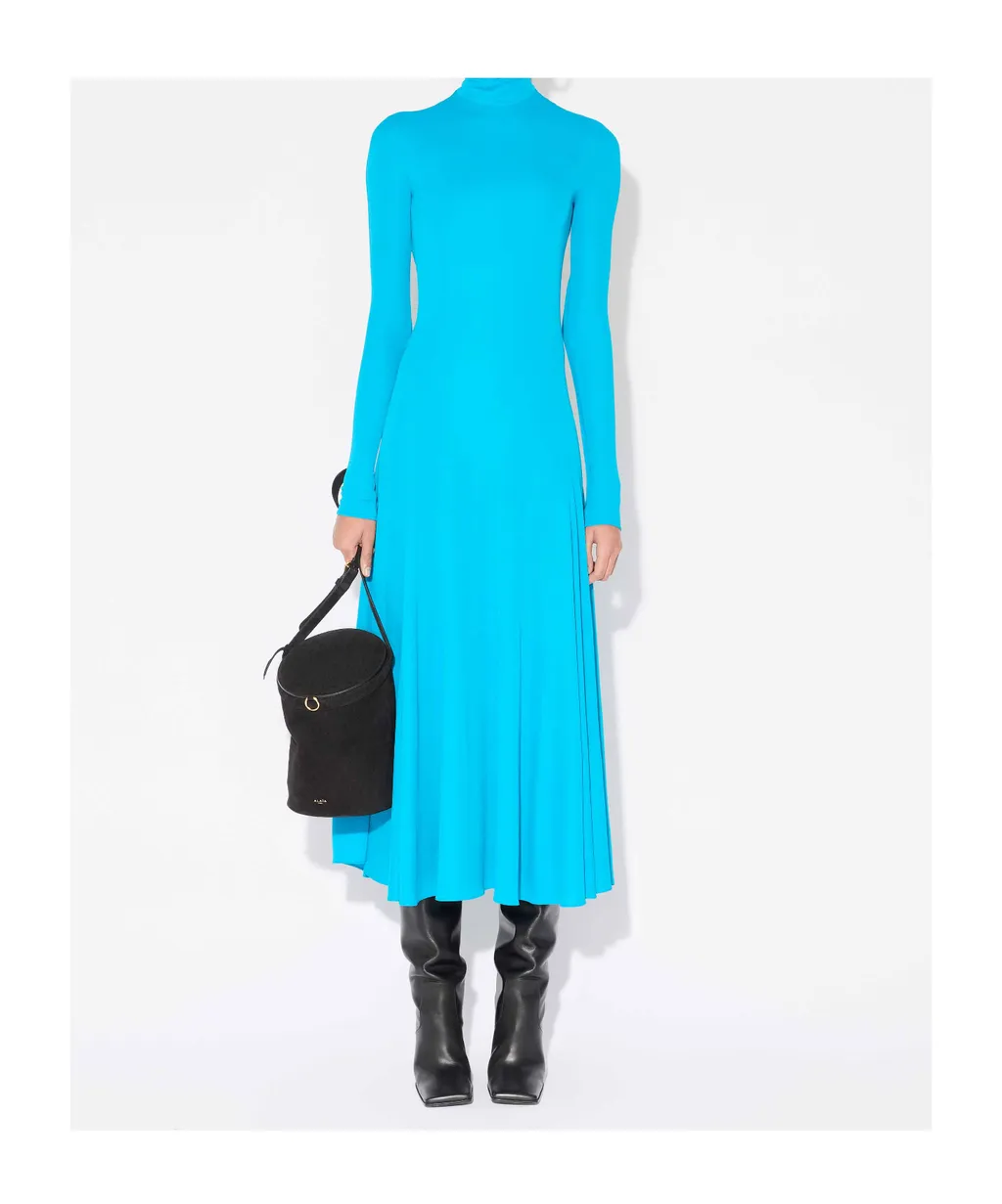 AlaÏA Fluid Jersey Heart Dress