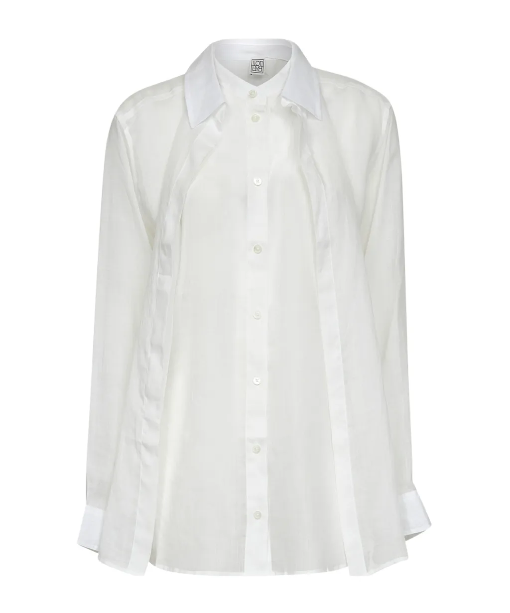 TotÊMe Long Sleeved Double-Collar Shirt