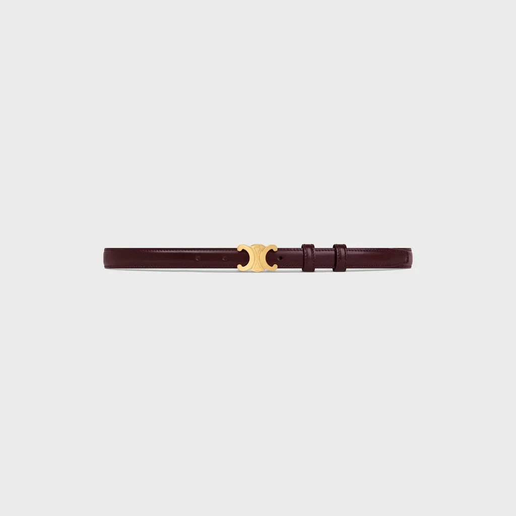 Small 18Mm Triomphe Belt In Taurillon Leather