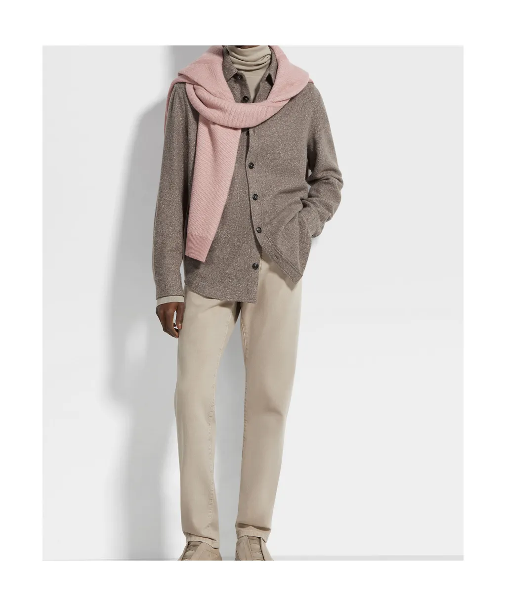 Cashmere-Silk Overshirt