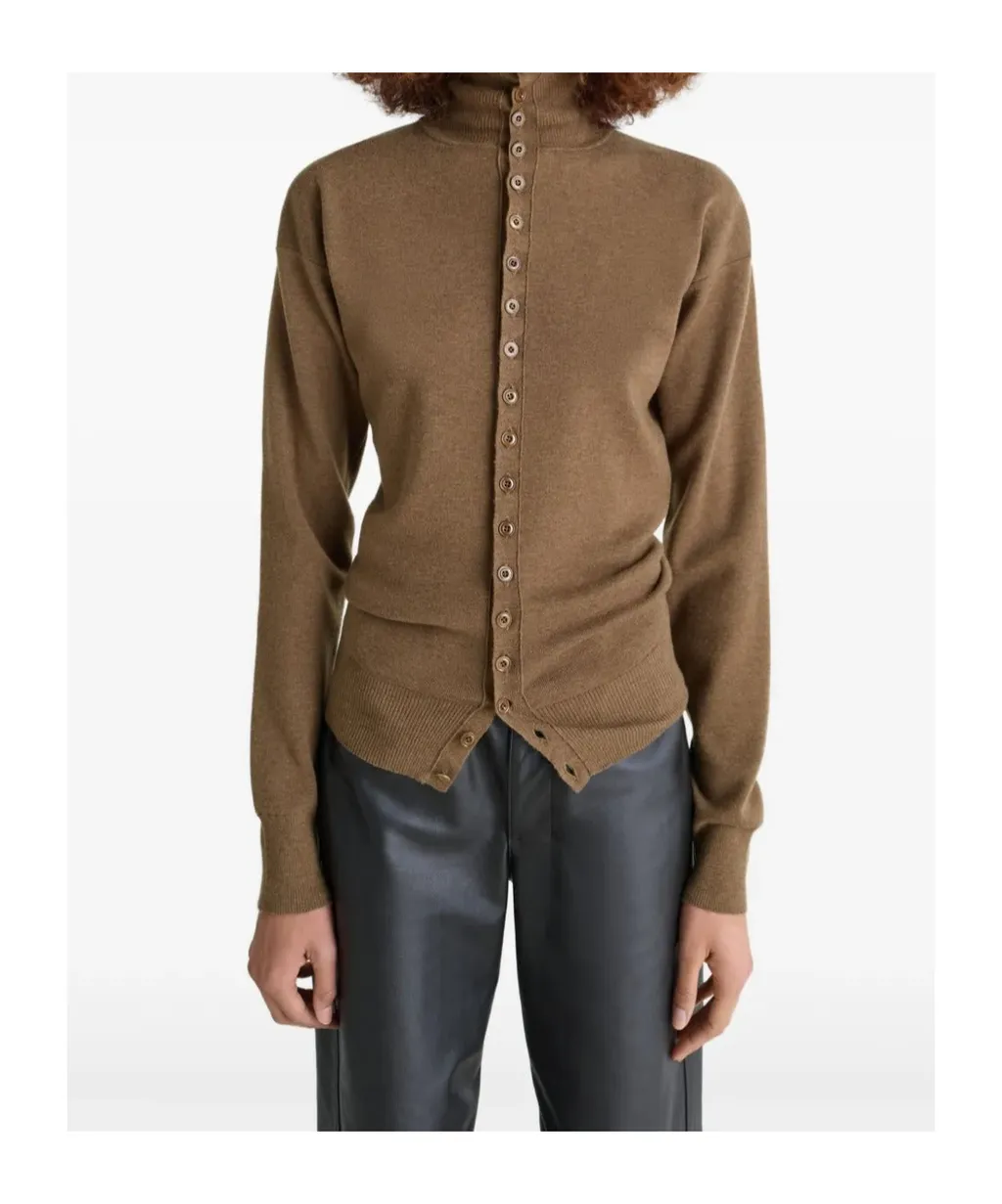 Lemaire Buttoned Fitted Cardigan