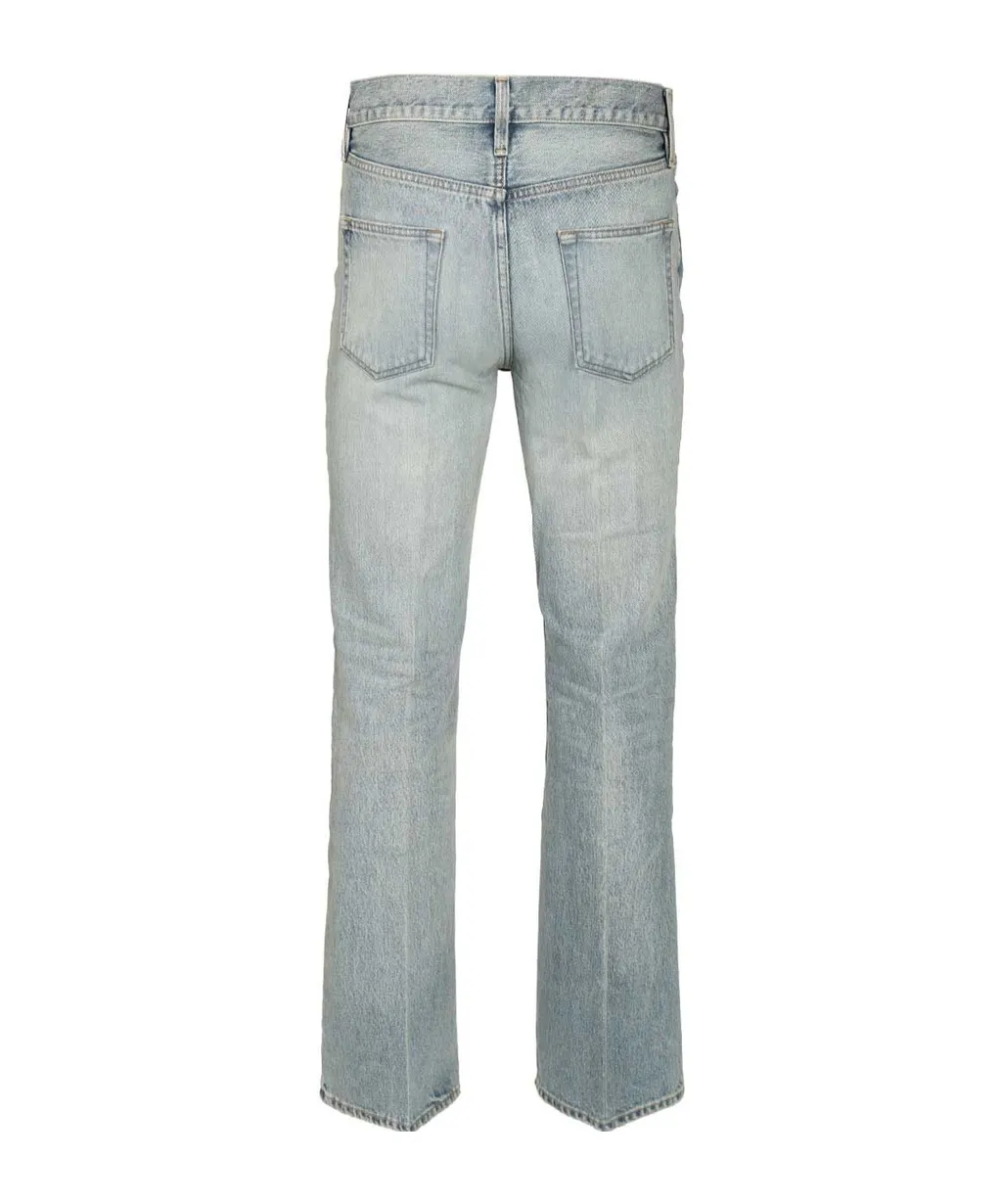 Fear Of God Logo Patch Flared Jeans